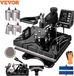 Merkloos Warmte Persmachine Heat Press Machine 12x15 Sublimatie Printer Digitaal LED-Display Transferpers 10 in 1 Rood Hittepers met Benodigde Accessoire