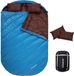 KingCamp Dekenslaapzak Freespace Double voor 2 personen - Blauw