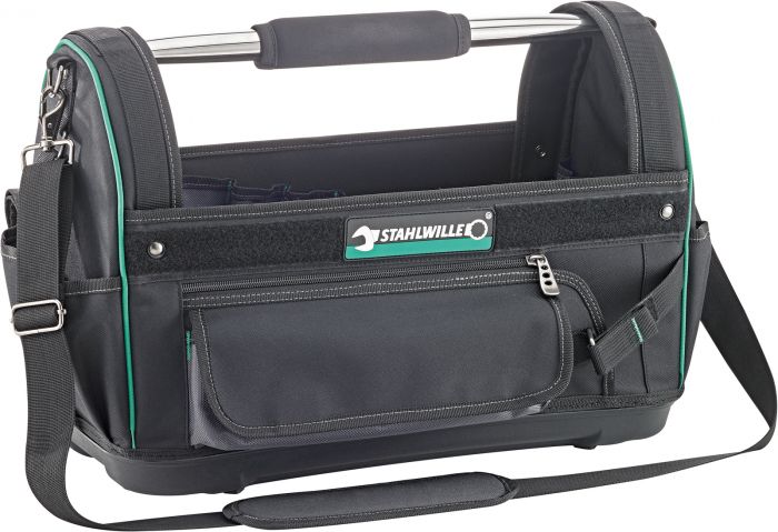 STAHLWILLE 13219 Tool Bag - Black - 28 Pockets - 500x340x220mm