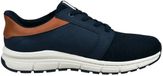 Bugatti Baskets Homme 332-AOS03 Bleu Foncé Textile Fermeture Éclair/Lacets Taille 43