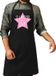 Bellatio Decorations Cadeau schort heren - sterren chef - roze - keukenschort - bbq - keukenprins