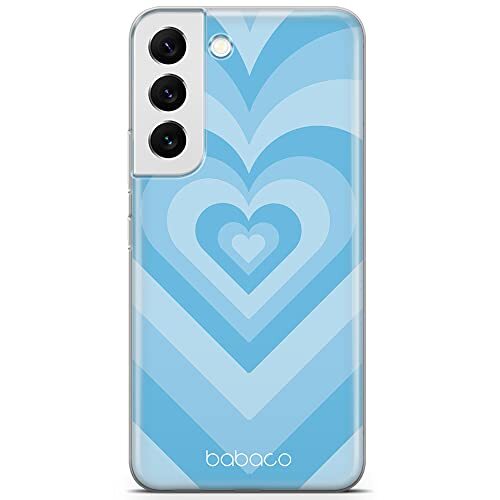 Babaco ERT GROUP mobiel telefoonhoesje voor Samsung S22 PLUS origineel en officieel erkend Babaco patroon Hearts 007 optimaal aangepast aan de vorm van de mobiele telefoon, hoesje is gemaakt van TPU