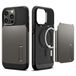 Spigen Slim Armor MagSafe Apple iPhone 14 Pro Max Hoesje Gunmetal