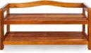Casaria Schoenenrek 74x26x42cm – 2 stuks tot 80kg – Donkerbruin