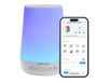Momcozy Machine à sons, 34 sons relaxants, Veilleuse 7 couleurs, Rechargeable USB avec contrôle par application, pour bébés, enfants et adultes, Cadeaux pour maman