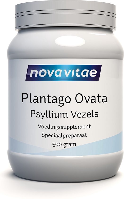 Nova Vitae Plantago Ovata Psyllium Vezels 500gr