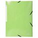 Exacompta 55823SE Maxi-capaciteit, elastische map, 3 kleppen, glanzend, Iderama, A4, 425 g/m², anijsgroen