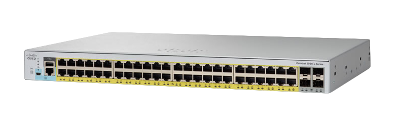 Cisco Catalyst 2960-L WS-C2960L-48PS-LL Netwerk-switch