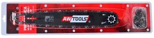 Awtools Black Line Serie - Zaagbladgeleider met 2 Kettingen - 37,5cm - Voor Husqvarna
