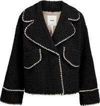 Object Objshiren Jacket 128 Dames - Zwart - Maat 38 - Winter Jas
