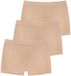 Mey 3-pack Emotion dames boxershort - beige - Maat M