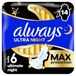 Always Ultimate Night Maandverband (maat 6) Vleugels, 14 Stuk