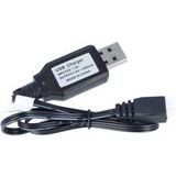Vhbw câble de chargement USB pour batteries RC avec connecteur JST XH-3P, packs de batteries pour modèles réduits RC - 60 cm 7,4 V