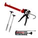TOX set met Brush Light (M8/M10), Brush (M12/M16), Taifun en Blaster, optimale hechting, 084909280