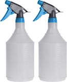 Merkloos / Sans marque Set van 2x grijs/blauwe plantenspuiten 1 liter