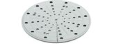 Weis Sudderplaat - Ø 19 cm - RVS