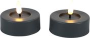 Countryfield Led Tealight Maxi Grijs 2 stuks Ø 6,5 cm