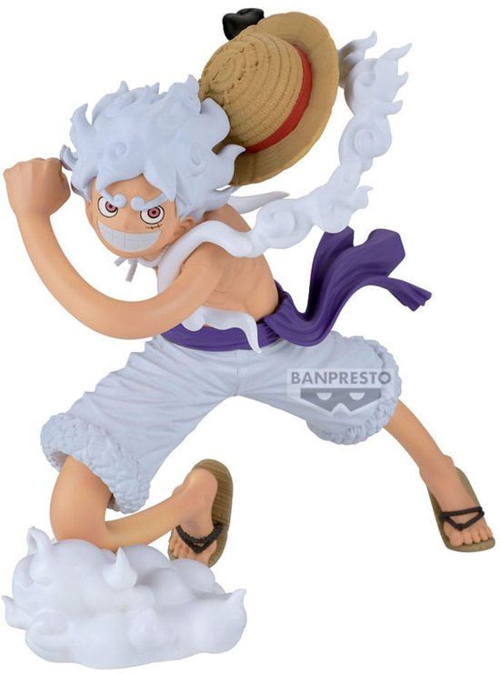 Banpresto One Piece Grandista PVC Statue Monkey D. Luffy Gear 5 II 22 cm Beeld