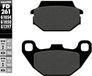 GALFER plaquettes de frein "fd261" fd261 g1050 organique scooter