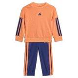adidas Uniseks - Baby Essentials Jogger, donkeroranje/donkerblauw, 9-12 maanden