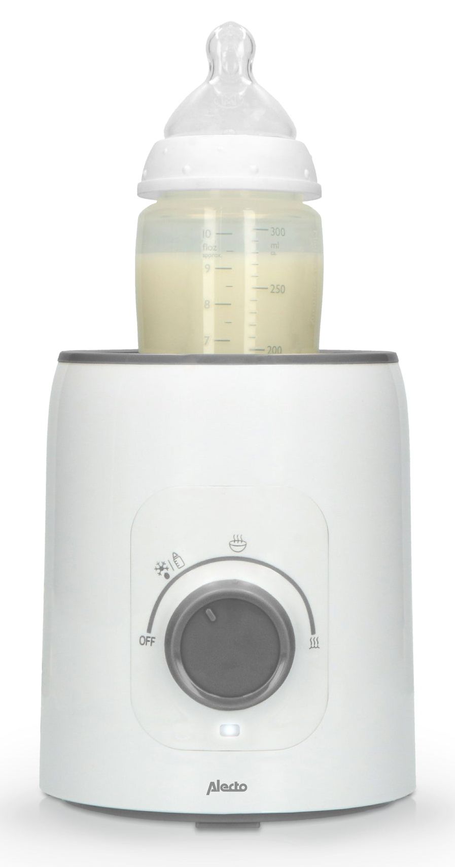 Alecto BW600 Flessenwarmer - Wit - Snel Opwarmen (210W)