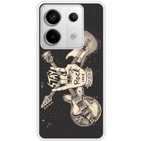 Versterkt hard hoesje - Compatibel met Xiaomi Redmi Note - ontwerp stay rock