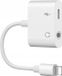 Adaptateur CO2 Jack 3.5mm AUX vers iPhone - Câble - Blanc