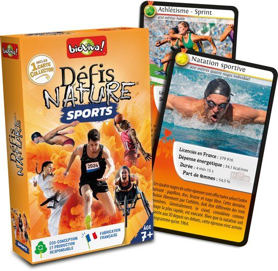 Bioviva Defis Nature - Sports Kaartspel Frans 7+ Jaar