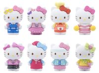 Sanrio Mini-poppen, schattige outfits, serie miniatuurfiguren, Hello Kitty, 5 cm, display (12 stuks)
