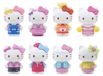Sanrio Mini-poppen, schattige outfits, serie miniatuurfiguren, Hello Kitty, 5 cm, display (12 stuks)