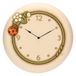 THUN Maxi-klok - keramiek - collectie Country Bloom - 35,4 x 35,4 x 5,7 cm