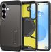 Spigen Tough Armor hoesje voor Samsung Galaxy S25 - Geschikt voor MagSafe - Gunmetal