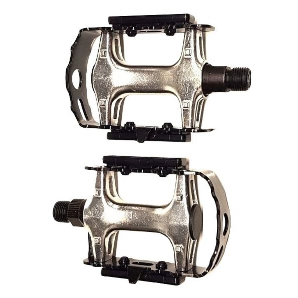 Tecora Platformpedalen Set 9/16 Inch Mtb Zilver