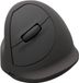Fellowes Breyta™ Plus+ Verticale Muis Large – Ergonomisch Linkshandig – 3‑in‑1 (Bluetooth / USB‑C / Bedraad) – 2400 DPI – Antibacterieel - Zwart