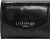 LIEBESKIND BERLIN Portemonnee Alessa 3 Paper Louisa Touch Crinkle Black