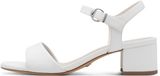 Tamaris Dames Platte Sandalen Wit