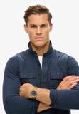 Superdry Military Overhemd Met Lange Mouwen Blauw M Man
