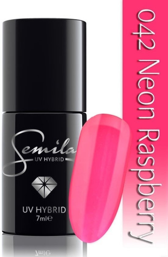 SEMILAC 042 UV Hybrid Neon Raspberry 7 ml