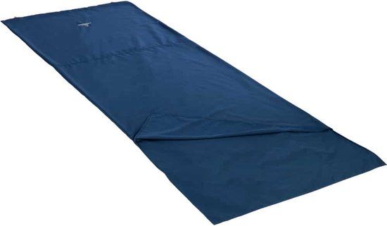 NOMAD Lakenzak Multifunctioneel | 220 x 80 cm | Donkerblauw | Zomer / Reis slaapzak | Reislaken | Compact & Lichtgewicht