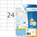 Herma Etiketten 8644 70x37mm Wit 240 stuks