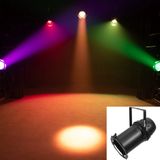 Eurolite LED PAR-64 COB RGBW 120W Zoom noir MK2 projecteur de théâtre