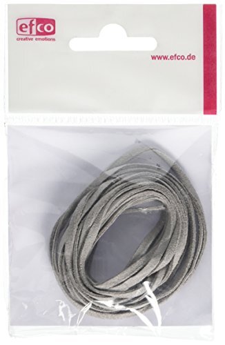 Efco Cord Alcantara 3 mm / 3 m Grijs