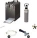 ich-zapfe HAJUS AG Complete set - Biertap - STREAM 80 bierkist, doorstroomkoeler 2-lijns droge koeler, Type S, NC Adapter