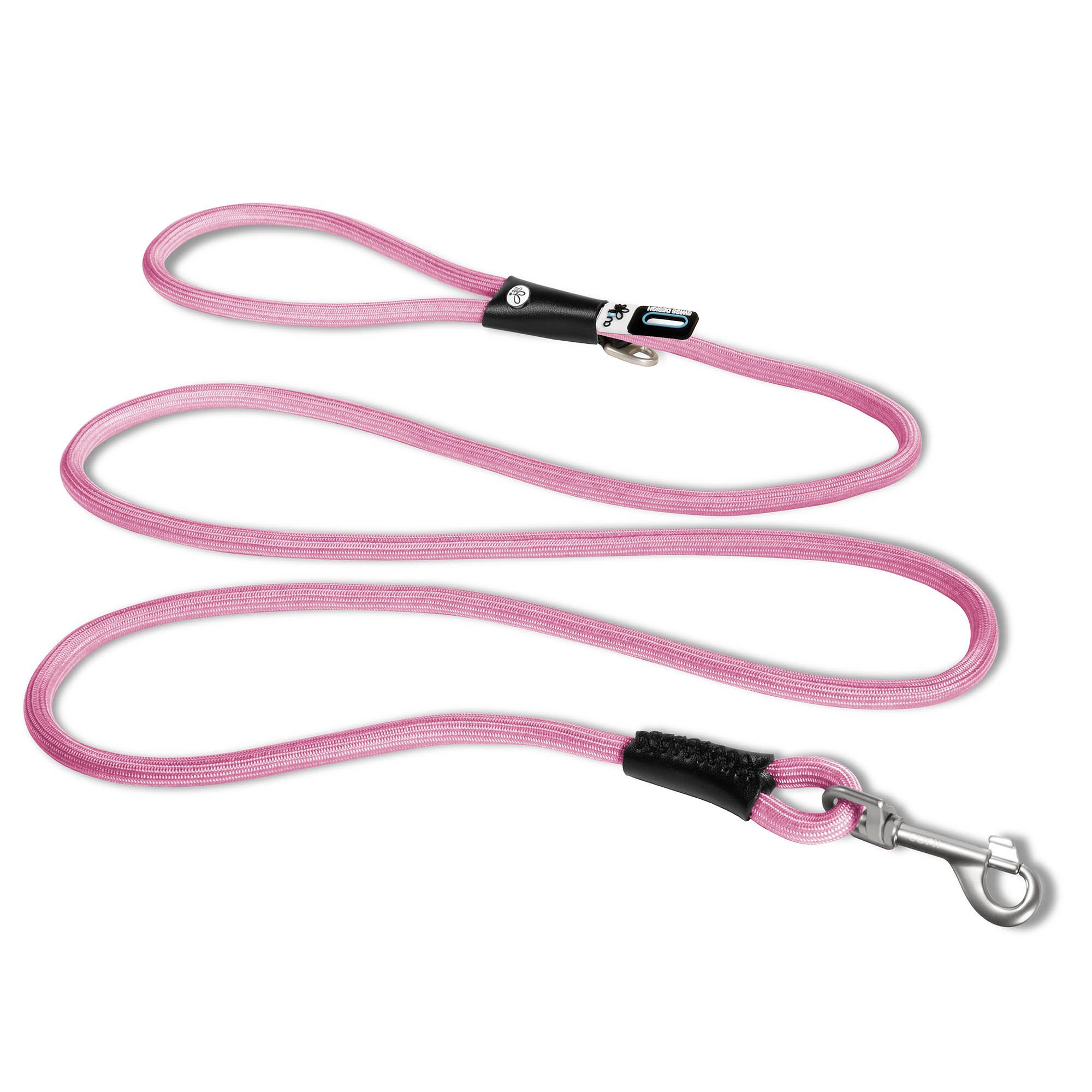Curli Stretch Comfort Leash - Roze - Nylon - 180 cm - L