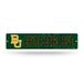 Rico Industries NCAA Baylor Bears 16" plastic straatnaamborddecoratie, groen, 9,5 x 40,6 cm