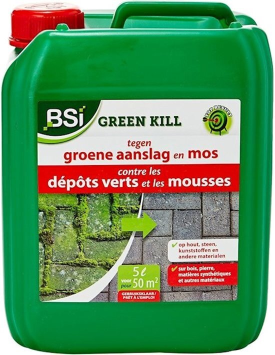 Bsi Green kill 5 L - tegen groene aanslag en korstmossen