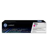 HP 126A Magenta Original Toner Cartridge (CE313A) for LaserJet CP1025/100 MFP M175/200 MFP, 1000 Pages
