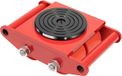StarTech Machineverplaatsingsroller - Zwaar transportonderstel, 6 ton - 360° draaitafel - 4 rollen - Staal - Rood