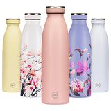 B2DO Drinkfles, roestvrij staal, herbruikbare vacuüm-metalen thermoskan, lekvrije geïsoleerde thermosfles