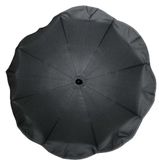 Bambisol Parasol met scharnier, zwart